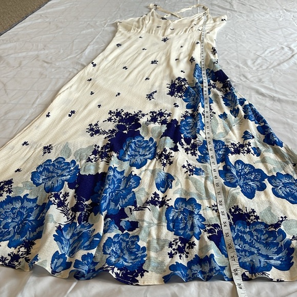 FREE PEOPLE Intimately Get To You Floral Printed Maxi Slip Dress Size XL - Picture 4 of 9